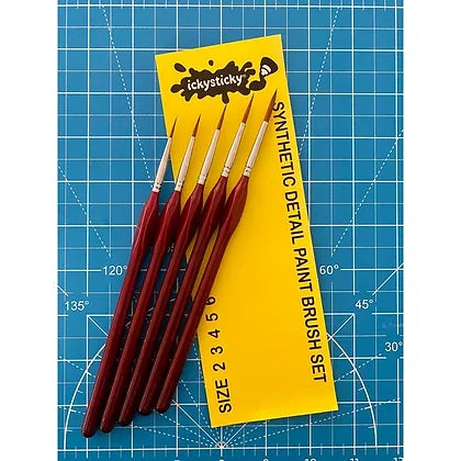 Ickysticky Synthetic Paint Brush Kit (11pce)