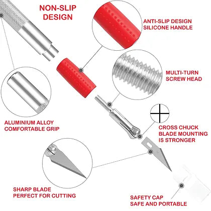 Ickysticky Hobby Knife Set (2pce)