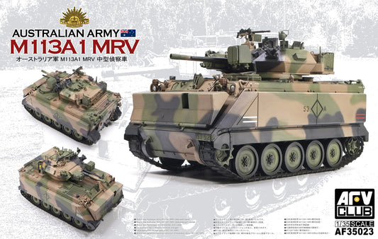 AFV Club 1/35 M113A1 MRV Plastic Model Kit *Aus Decals* 2023 NEW TOOLING AFV35023