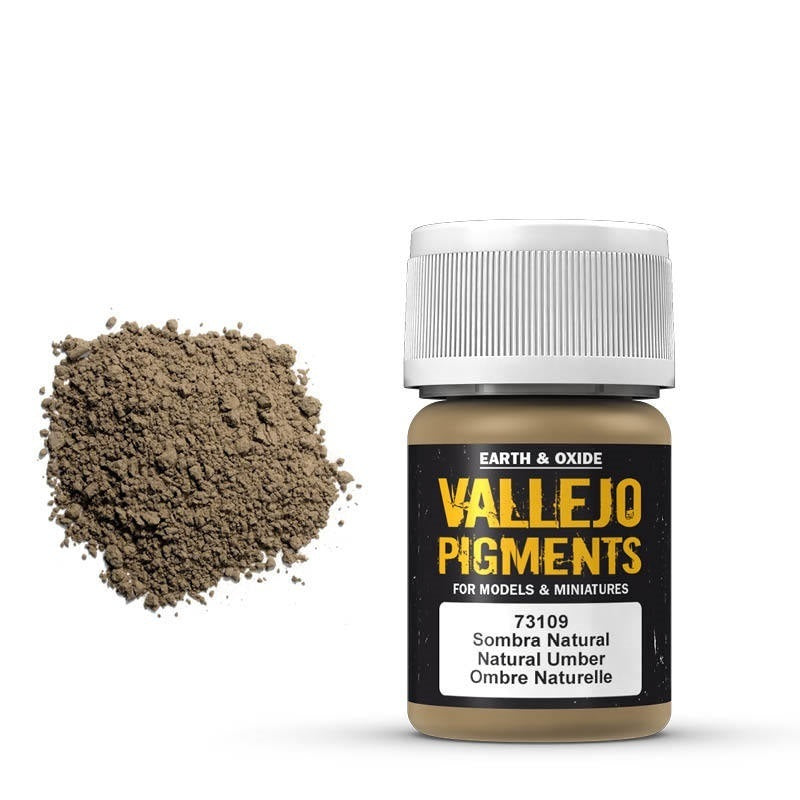 Vallejo Pigments Natural Umber 30 ml AV73109