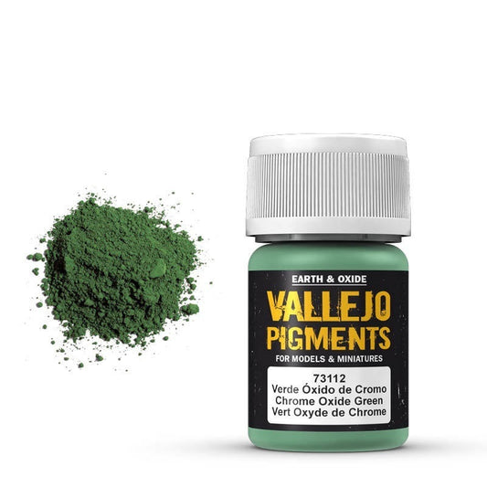 Vallejo Pigments CHROME OXIDE GREEN 30 ml AV73112