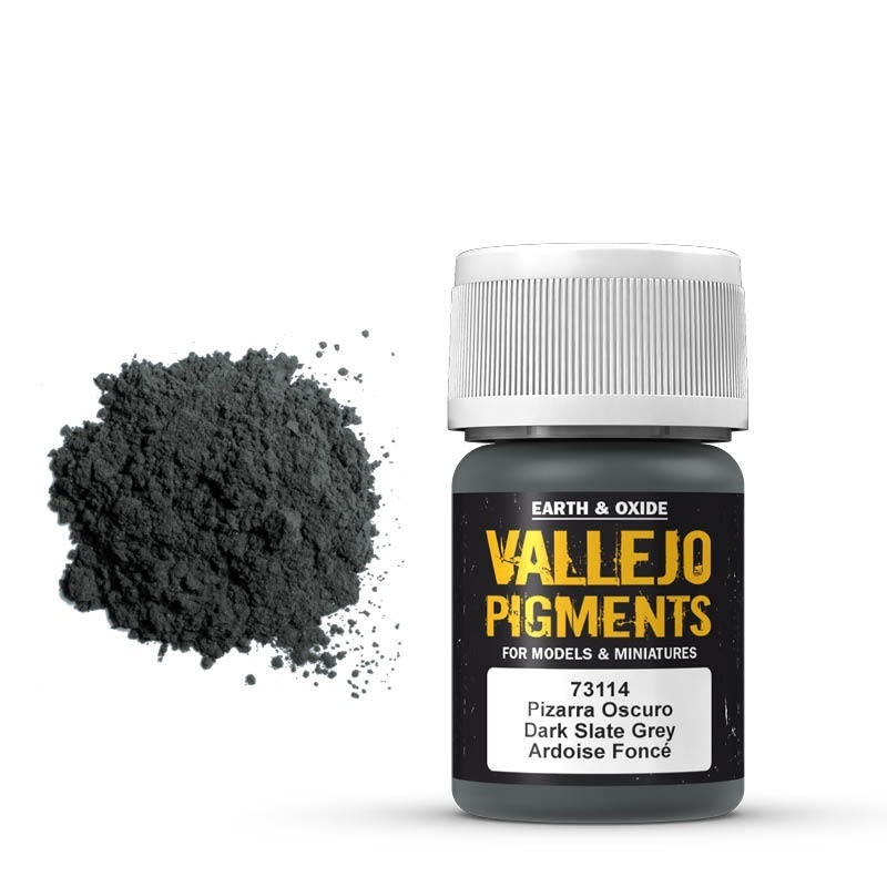 Vallejo Pigments DARK SLATE GREY 30 ml AV73114