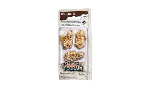 ALL GAME TERRAIN, RANDOM BOULDERS (4pcs) WS-G6560