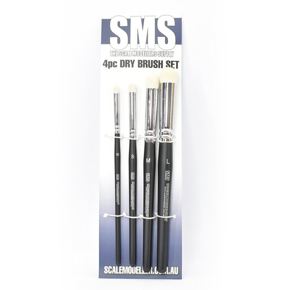 SMS Dry Brush Set (4pc) BSET05