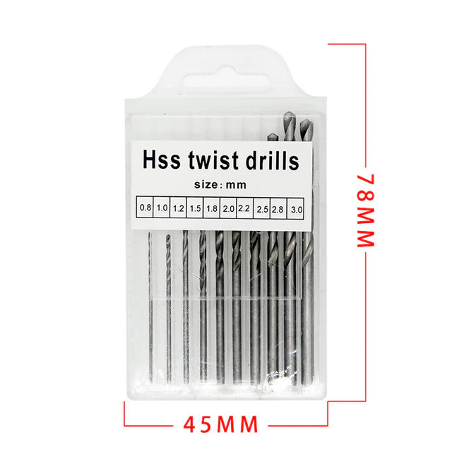 KSM Aluminum Hand Drill Vice and HSS Drill Bits