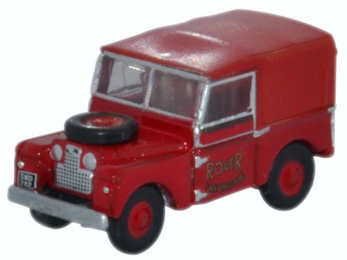 Oxford Diecast 1:148 Land Rover Series 1 Rover Fire Brigade NLAN188010