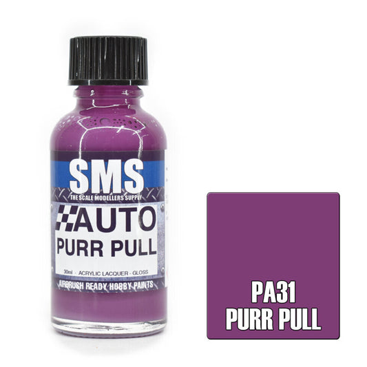 SMS Auto Colour Premium Acrylic Lacquer PURR PULL PA31