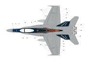 Kinetic Model 1/48 RAAF F/A-18A WORIMI HORNET