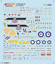 Kinetic Models 1/48 Mirage IIIO Royal Australian Air Force ARDU