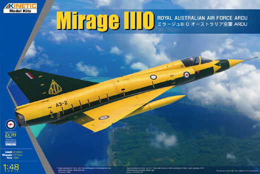 Kinetic Models 1/48 Mirage IIIO Royal Australian Air Force ARDU