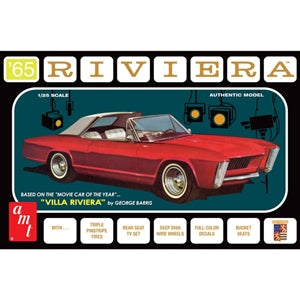 1:25 AMT 1965 Buick Riviera (George Barris) Plastic Kit