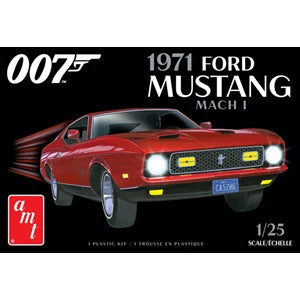 1:25 AMT James Bond 1971 Ford Mustang Mach I 2T - Plastic Kit