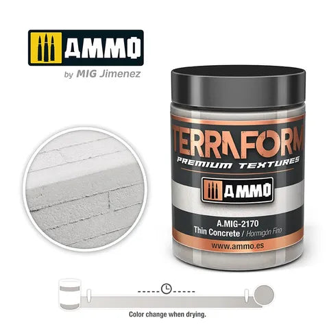 AMMO Terraform THIN CONCRETE 100ml AMIG2170