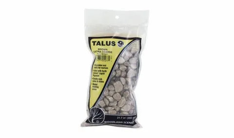 Woodland Scenics Talus Extra Coarse BROWN (Bag) WS-C1277