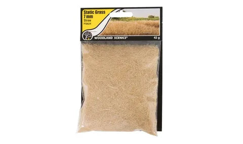 Woodland Scenics Static Grass 7mm STRAW WS-FS624