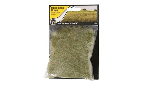 Woodland Scenics Static Grass 12mm LIGHT GREEN WS-FS627