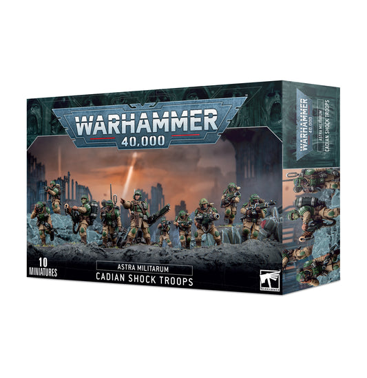 Warhammer 40 000 Astra Militarum CADIAN SHOCK TROOPS 47-33