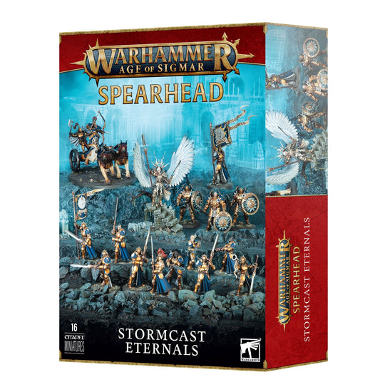Warhammer 40,000 Age of Sigmar 60-10 Stormcast Eternals & Paint Set