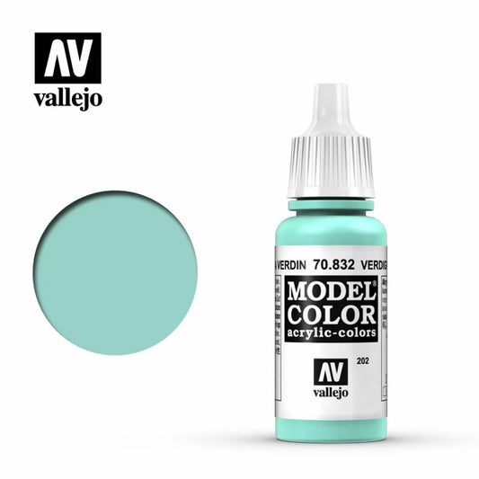 Vallejo Model Colour Verdigris Glaze 70.832 17 ml