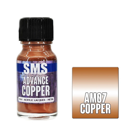 SMS Advance Acrylic Lacquer Metal Colour Copper AM07