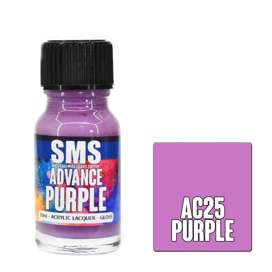 SMS Advance Acrylic Lacquer Colour Purple AC25