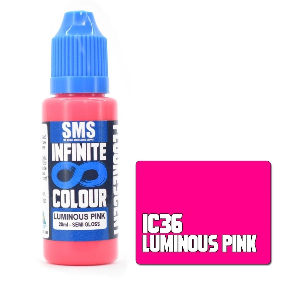 SMS Infinite Colour Florescent Luminous Pink IC36