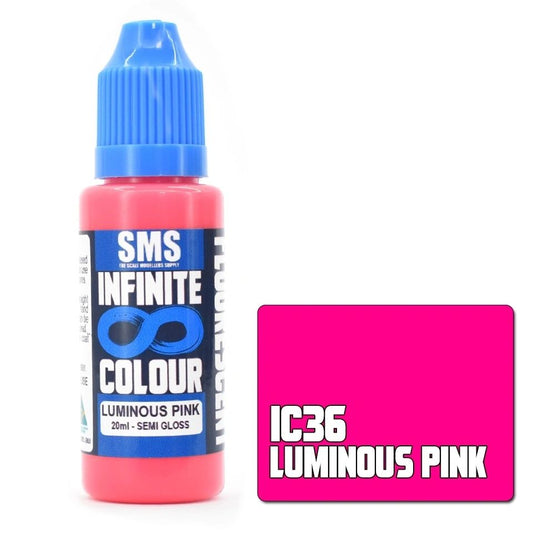 SMS Infinite Colour Florescent Luminous Pink IC36