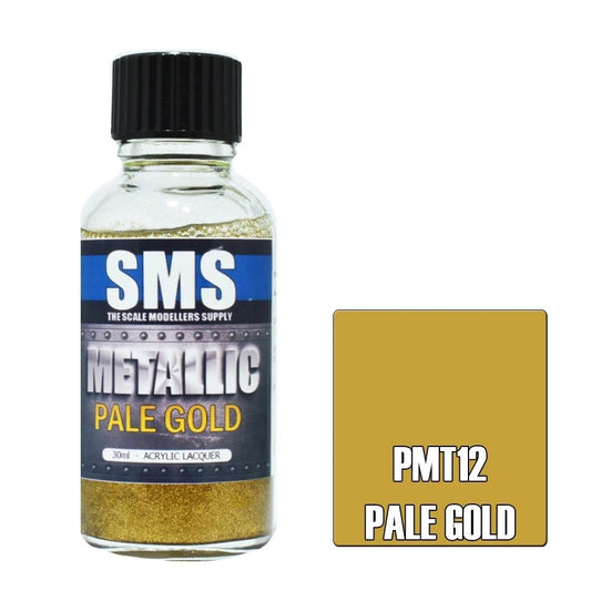 SMS Metallic Colour Pale Gold PMT12