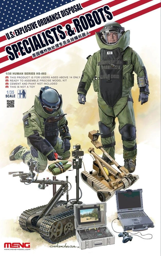 Meng 1/35 U.S. Explosive Ordnance Disposal Specialists