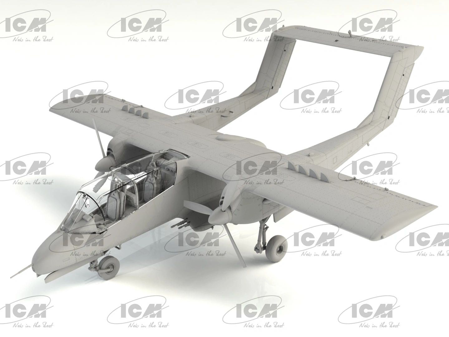 ICM 1/48 Vietnam USAF Airfield, Cessna 0-2A, OV-10A