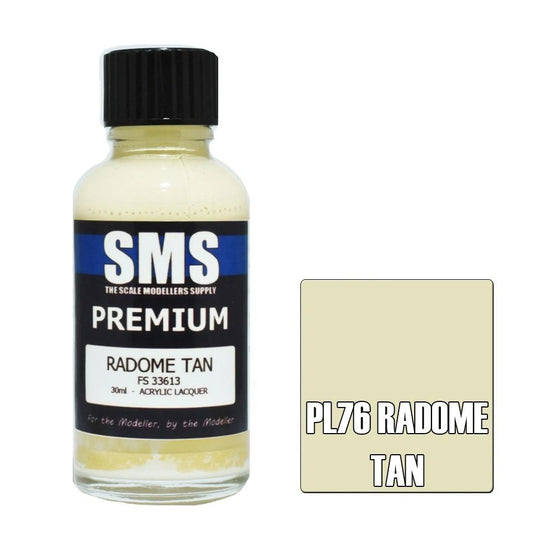 SMS Premium Acrylic Lacquer Colour Radome Tan PL76