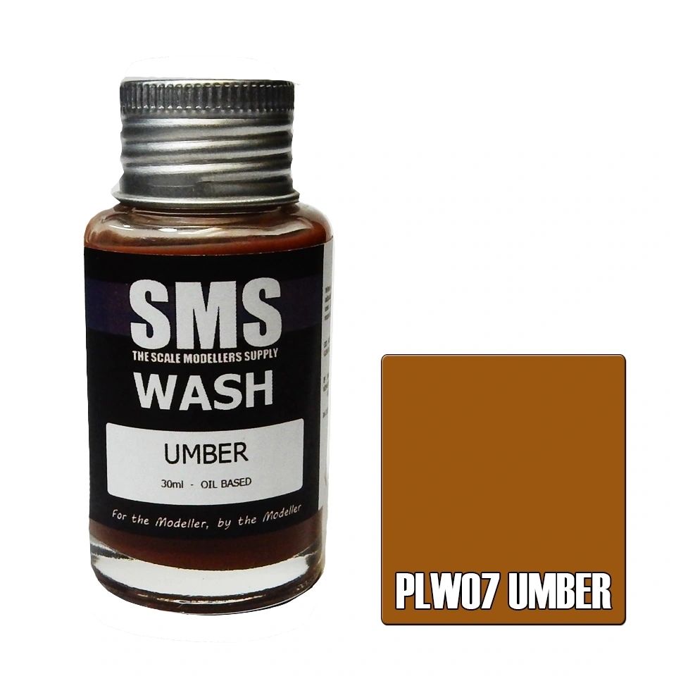 SMS Wash Oil Based Colour Umber PLW07