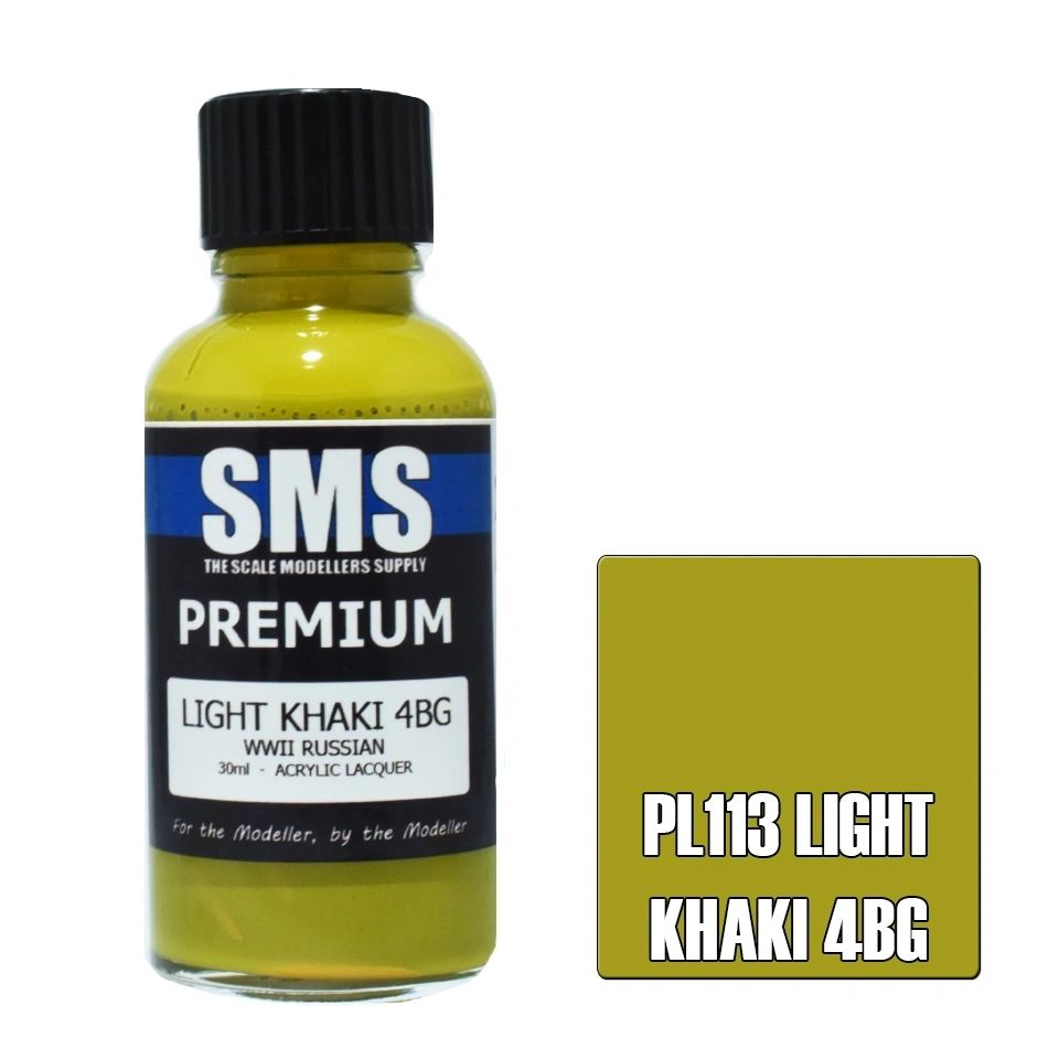 SMS Premium Acrylic Lacquer Colour Light Khaki 4BG PL113