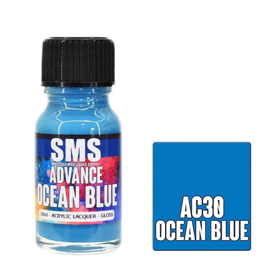 SMS Advance Acrylic Lacquer Colour Ocean Blue AC30