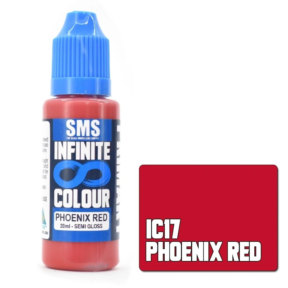 SMS Infinite Colour Primary Phoenix Red IC17