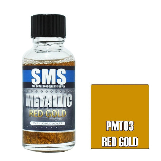 SMS Metallic Colour Red Gold PMT03