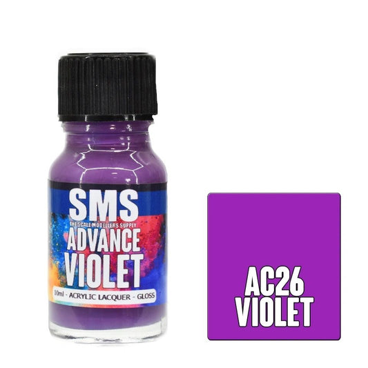 SMS Advance Acrylic Lacquer Colour Violet AC26