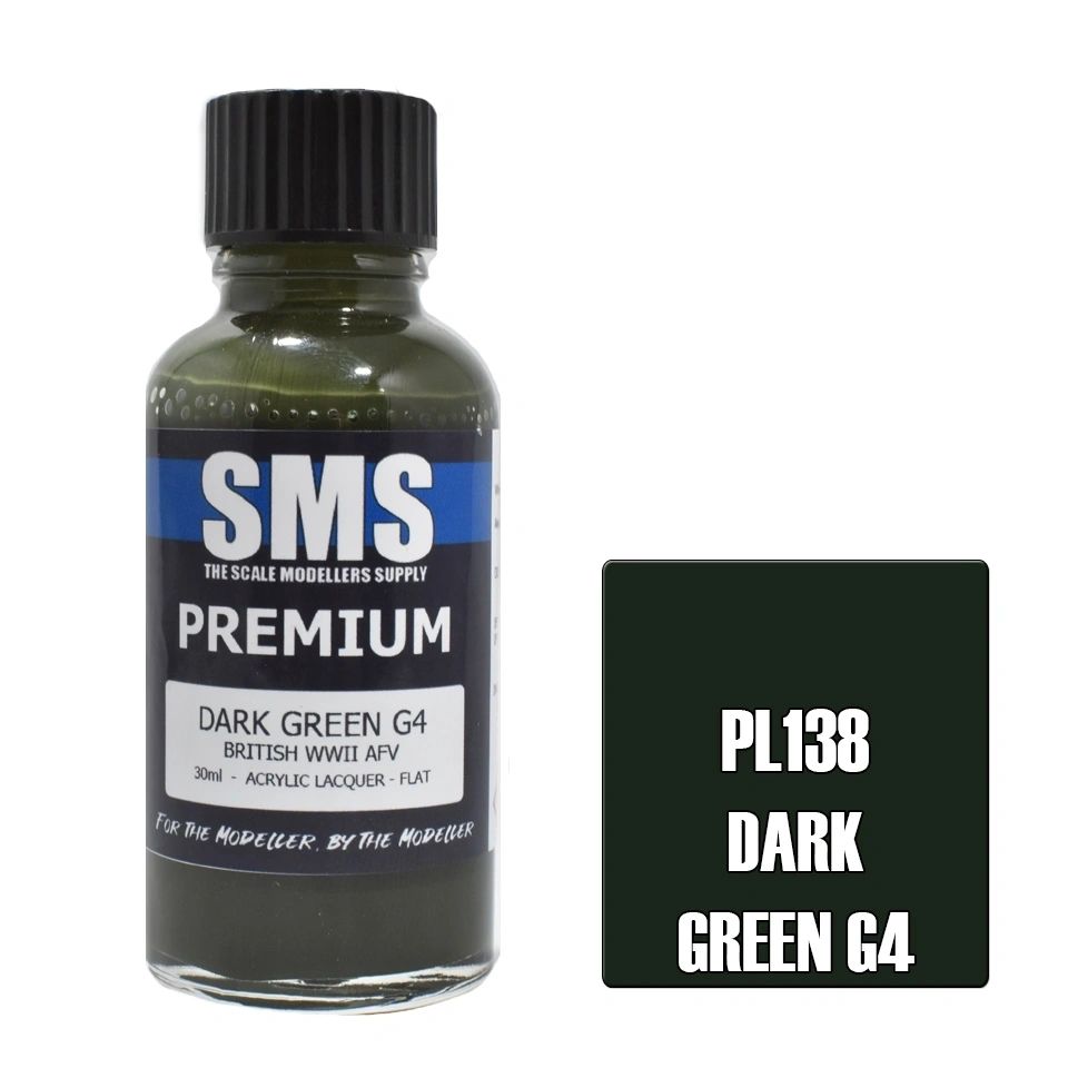 SMS Premium Acrylic Lacquer Colour Dark Green PL138