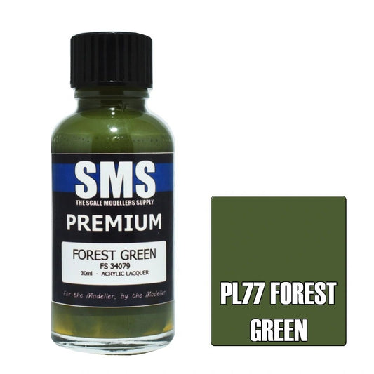 SMS Premium Acrylic Lacquer Colour Forest Green PL77