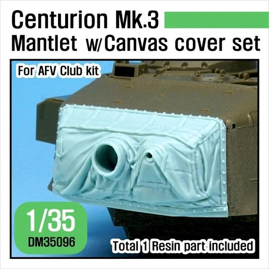 Def Model 1/35 Centurion Mk3 Mantlet w/Canvas cover set
