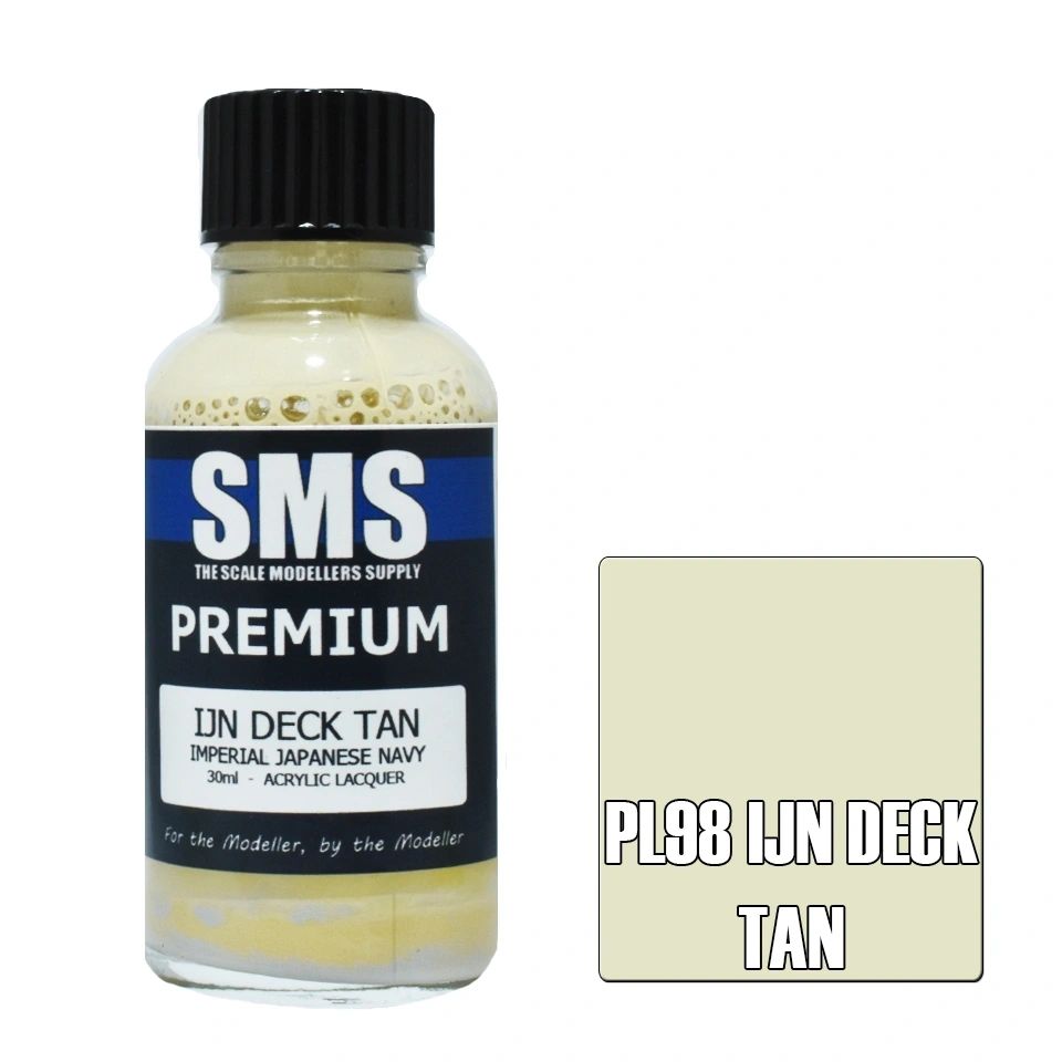 SMS Premium Acrylic Lacquer Colour IJN Deck Tan PL98