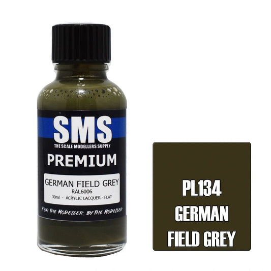 SMS Premium Acrylic Lacquer Colour German Field Grey PL134