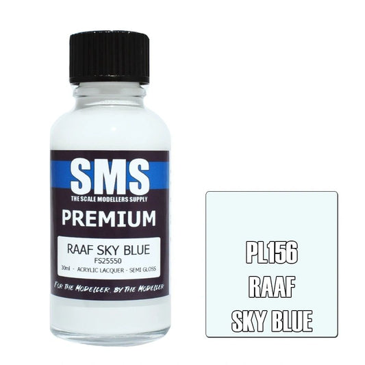 SMS Premium Acrylic Lacquer Colour RAAF Sky Blue PL156