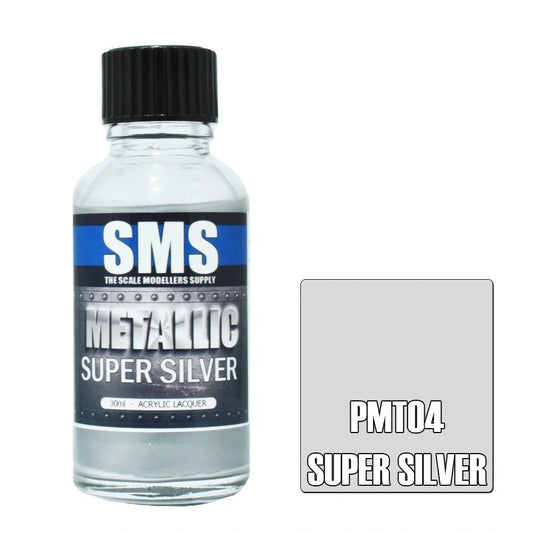 SMS Metallic Colour Super Silver PMT04