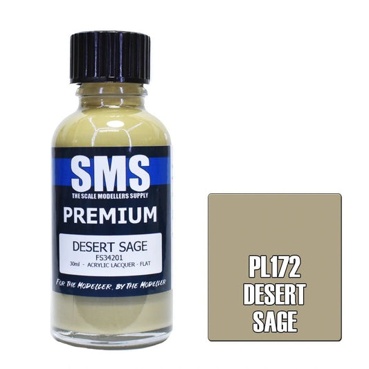 SMS Premium Acrylic Lacquer Colour Desert Sage PL172