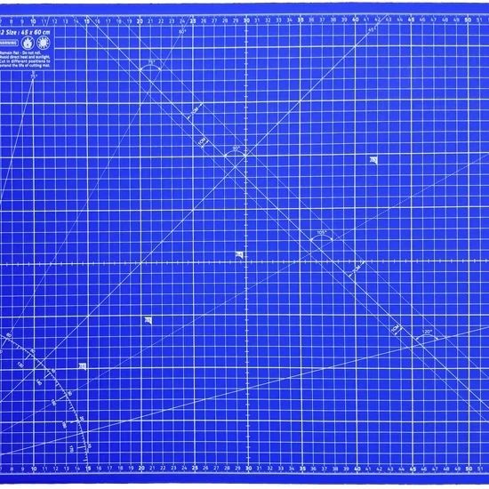 SMS Cutting Mat A2 - Blue