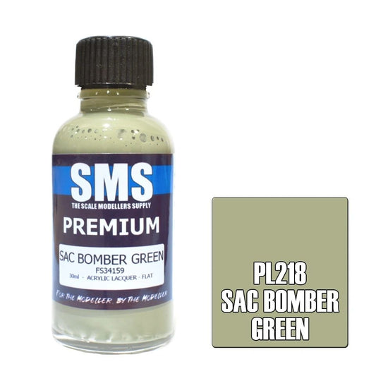 SMS Premium Acrylic Lacquer Colour SAC Bomber Green PL218