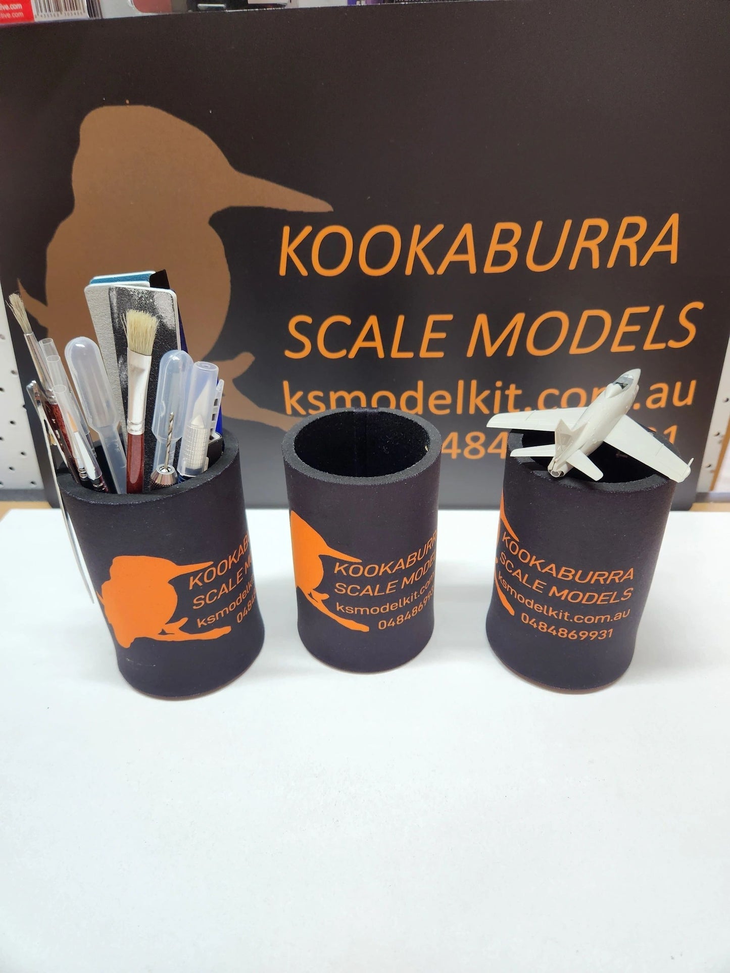 Merchandise - Kookaburra Scale Model Stubby Coolers