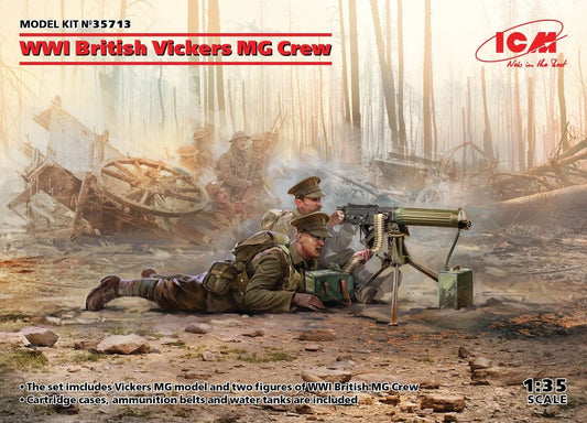 ICM 1/35 WWI British Vickers MG Crew
