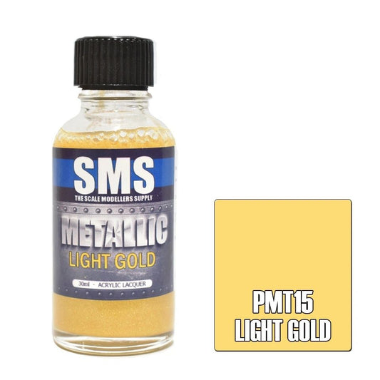 SMS Metallic Colour Light Gold PMT15